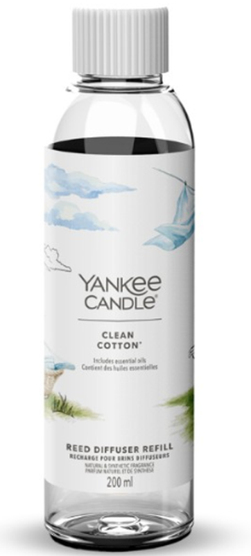 Yankee Candle Refill für Diffuser Clean Cotton (200ml)
