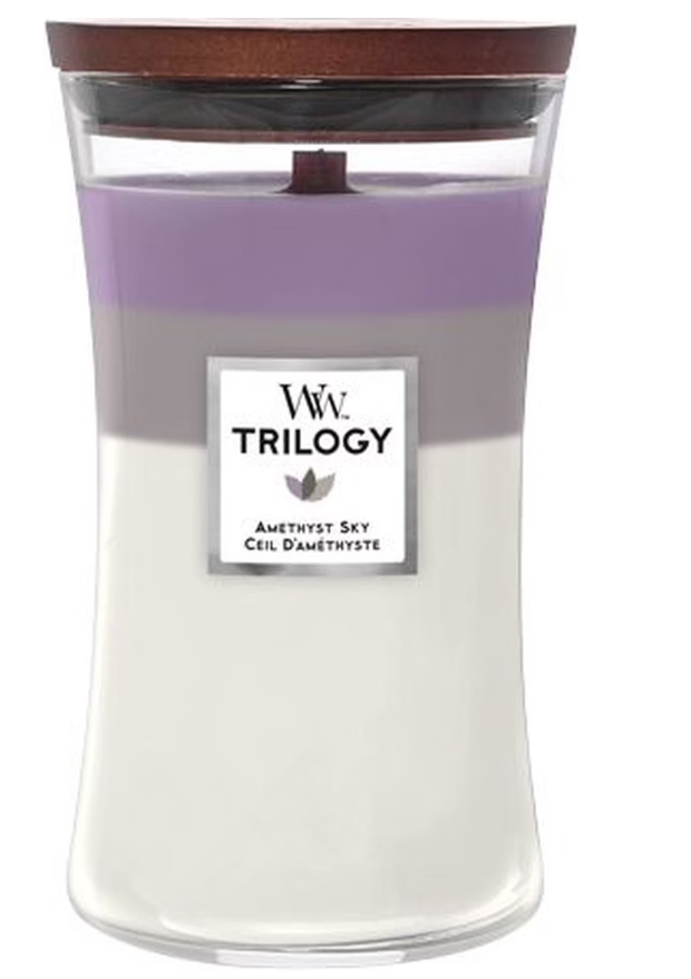 WoodWick Trilogy Amethyst Sky (610g)