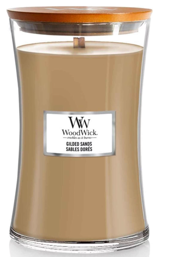 WoodWick Duftkerze Gilded Sands (610g)