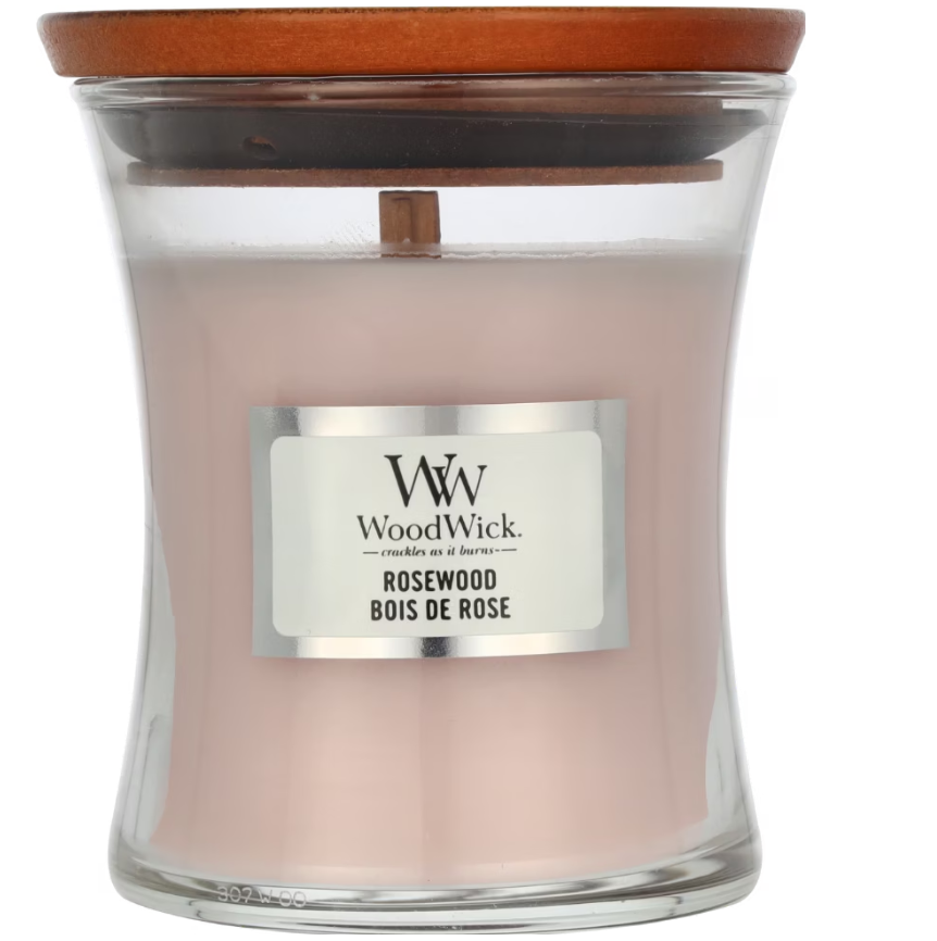 WoodWick Duftkerze Rosewood (85g)