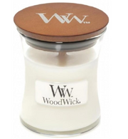 WoodWick Duftkerze White Teak (85g)