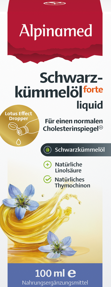 Alpinamed Schwarzkümmelölforte liquid (100ml)