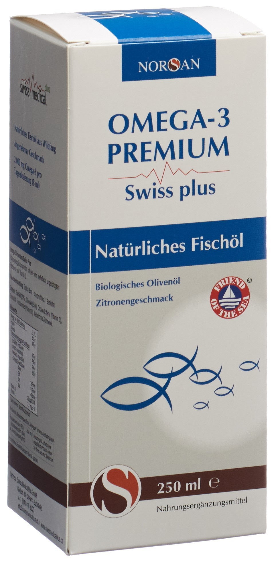 Norsan Omega-3 Premium Swiss plus Öl (250ml)