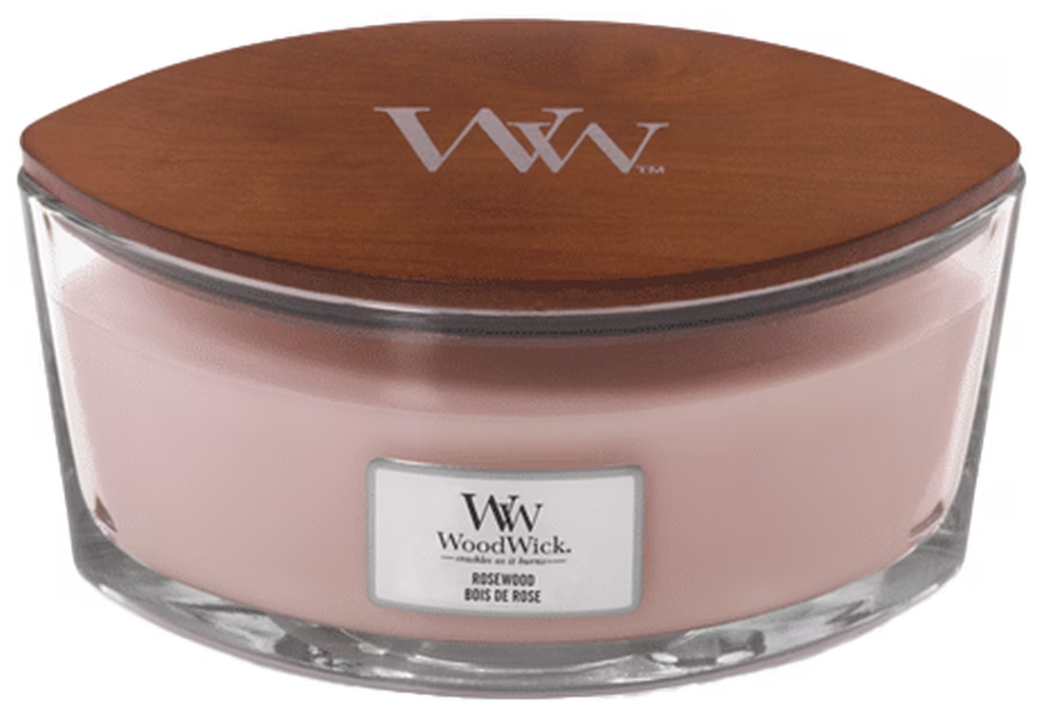 WoodWick Ellipse Duftkerze Rosewood (454g)