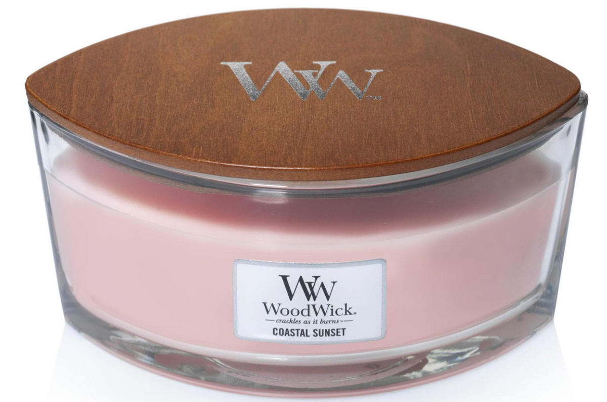 WoodWick Ellipse Duftkerze Coastal Sunset (454g)