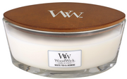 WoodWick Ellipse Duftkerze White Tea & Jasmin (454g)