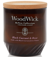 WoodWick Black Currant & Rose ReNew Duftkerze (184g)