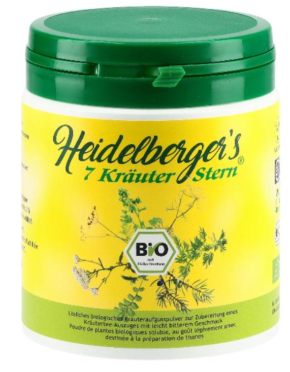 HEIDELBERGERS 7 Kräuter Stern Bio Tee (250g)