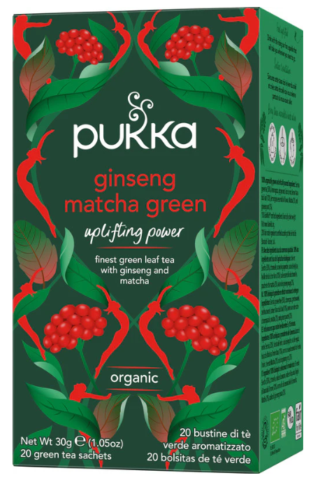 Pukka Ginseng Matcha Green Tee Bio (20 Beutel)