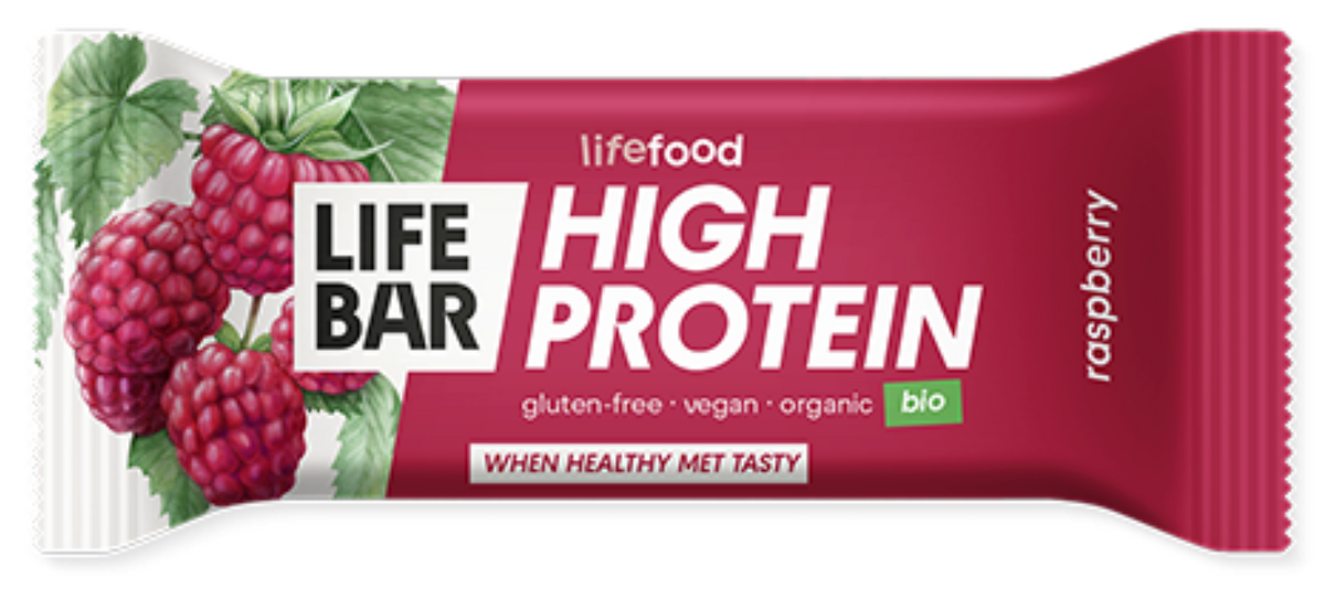 Lifefood Bio Lifebar Protein Riegel Himbeere (40g)