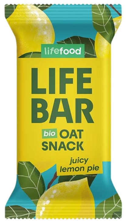 Lifefood Bio Lifebar Riegel Oat Snack Juicy Lemon Pie (15x40g)
