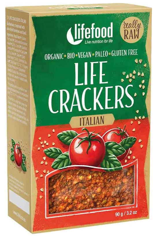 Lifefood Bio Life Crackers Italienisch (90g)