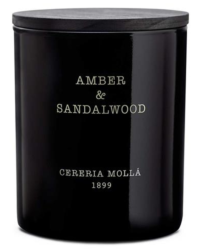 Cereria Mollá Premium Candle Amber & Sandalwood Duftkerze (230g)