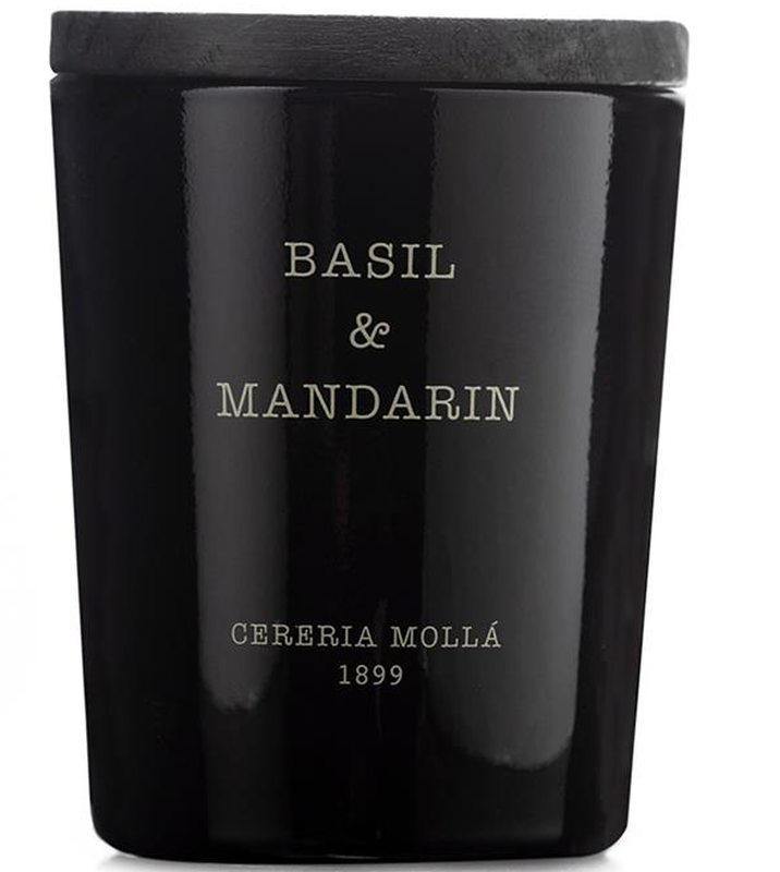 Cereria Mollá Premium Candle Basil & Mandarin Duftkerze (70g)