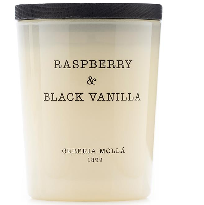 Cereria Mollá Premium Candle Raspberry & Black Vanilla Duftkerze (70g)