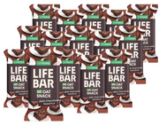 Lifefood Bio Lifebar Riegel Oat Snack Dark Chocolate Hazelnut (15x40g)