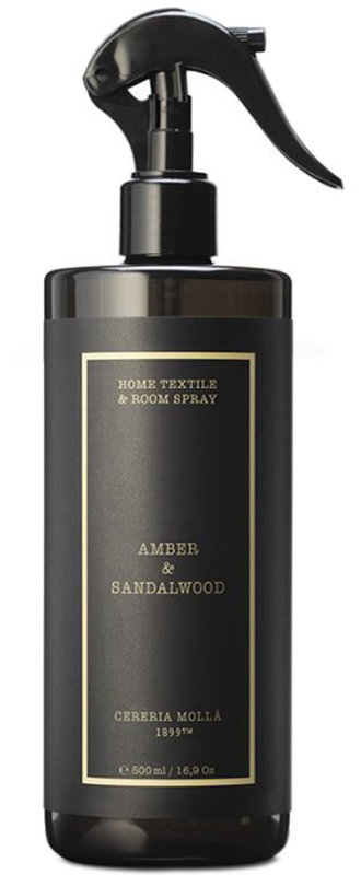 Cereria Mollá Textilspray Amber & Sandalwood (500ml)