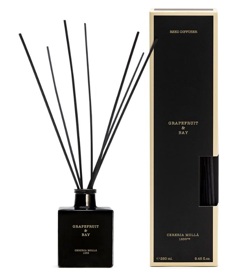 Cereria Mollá Diffuser mit Duftstäbchen Grapefruit & Bay (250ml)
