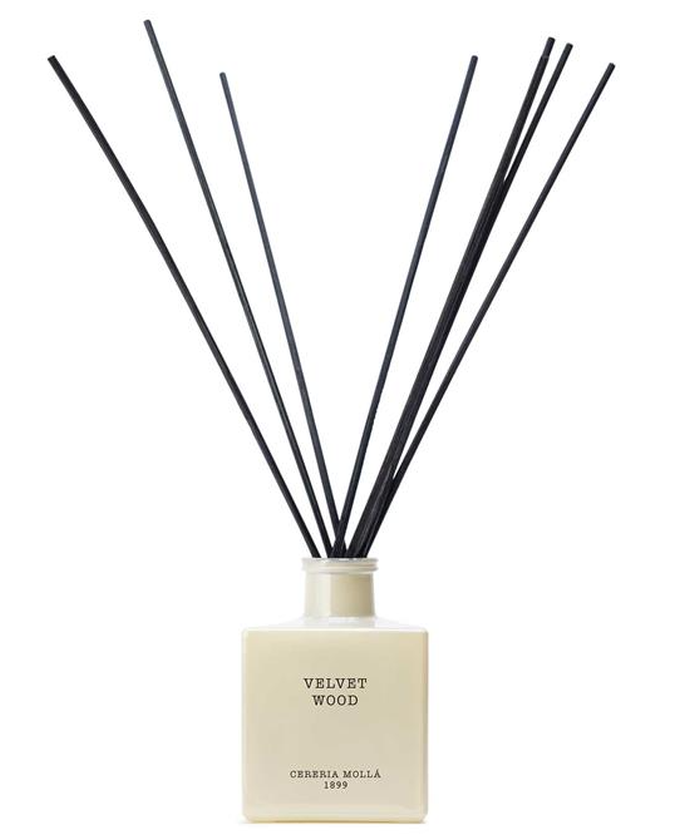 Cereria Mollá Diffuser mit Duftstäbchen Velvet Wood (100ml)