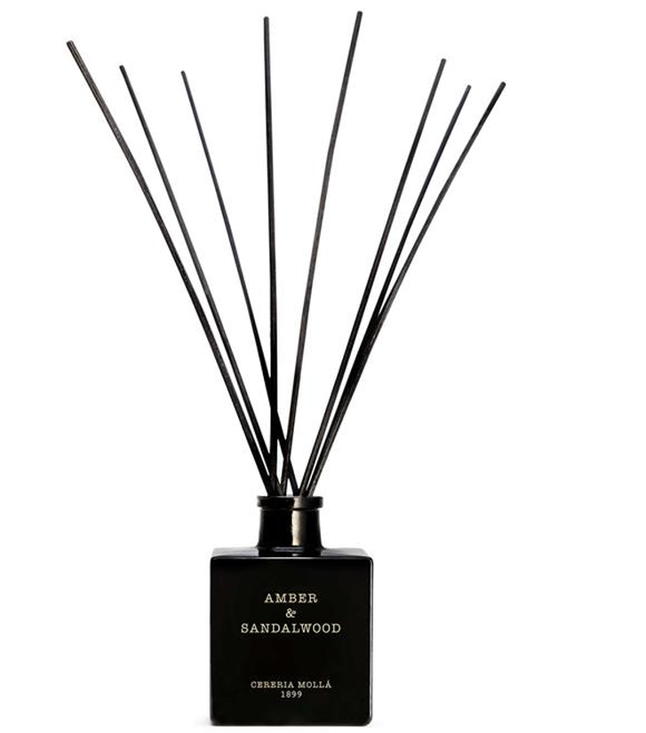 Cereria Mollá Diffuser mit Duftstäbchen Amber & Sandalwood (100ml)