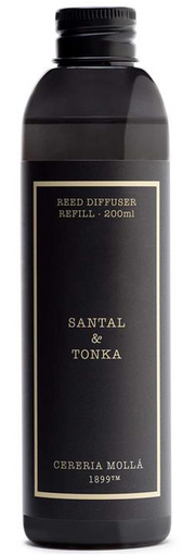 Cereria Mollá Diffuser Refill Santal & Tonka (200ml)