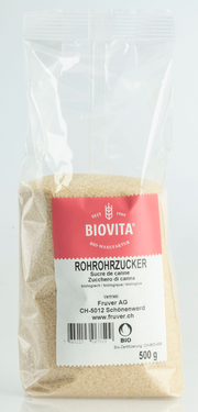 Biovita Rohrzucker roh (500g)