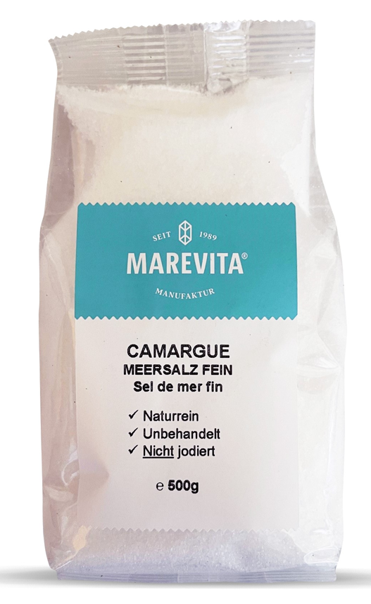 Biovita Marevita Meersalz fein Camargue, Frankreich (500g)