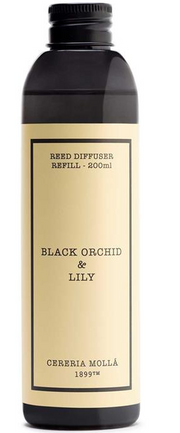 Cereria Mollá Diffuser Refill Black Orchid & Lily (200ml)