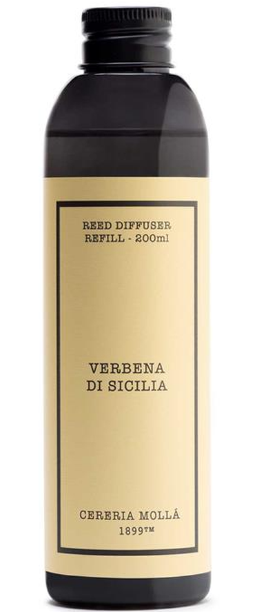 Cereria Mollá Diffuser Refill Verbena di Sicilia (200ml)