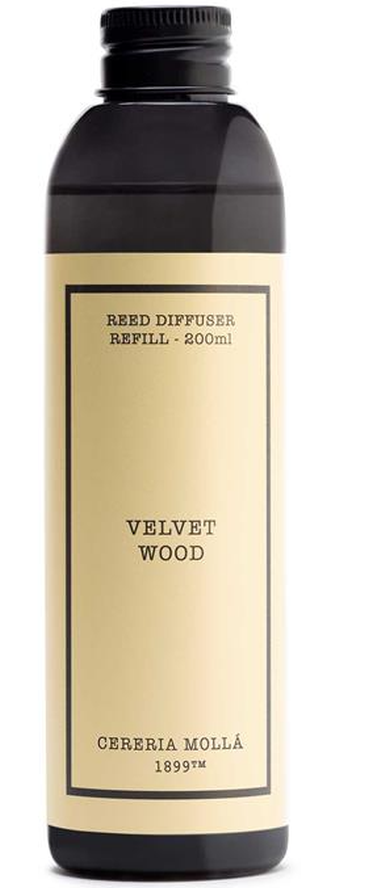 Cereria Mollá Diffuser Refill Velvet Wood (200ml)