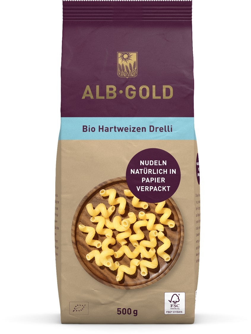 Alb-Gold Bio Hartweizen Drelli (500g)