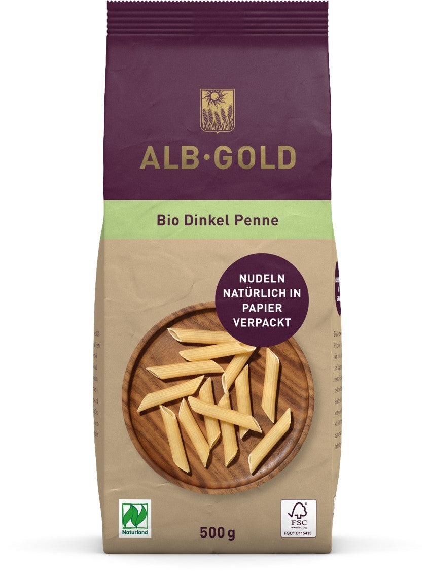 Alb-Gold Bio Dinkel Penne (500g)