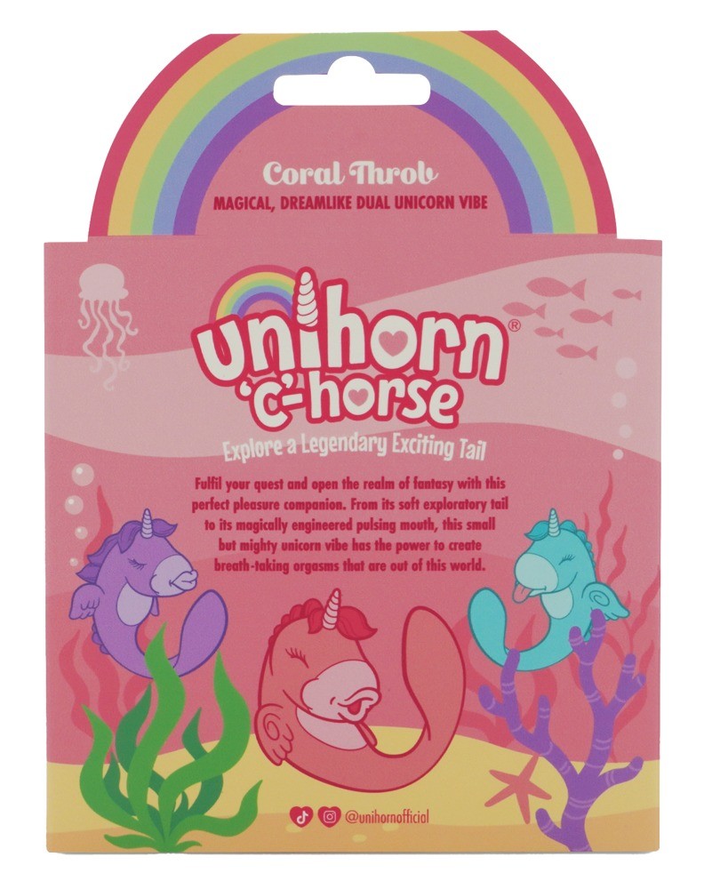 Unihorn C-Horse Coral Throb Dual-Vibrator (1 Stk)