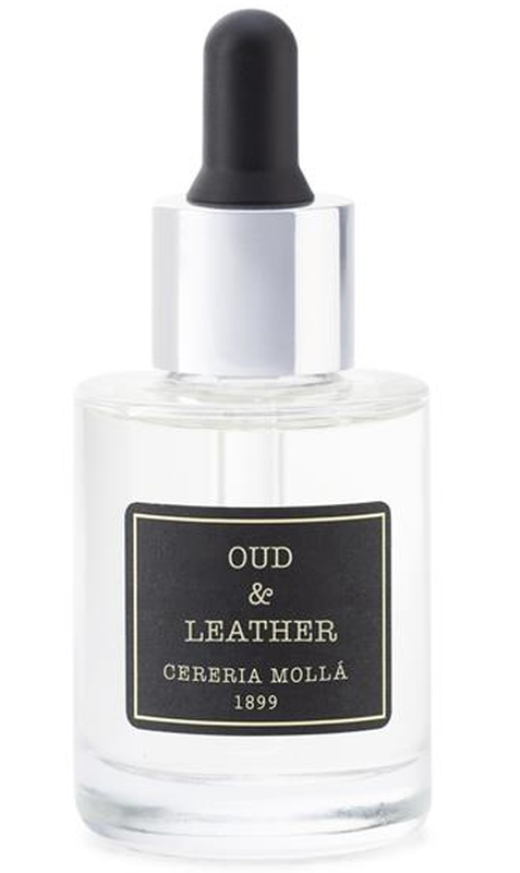 Cereria Mollá wasserlösliches ätherisches Öl Oud & Leather (30ml)