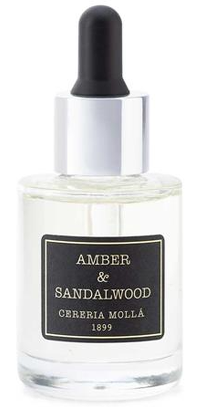Cereria Mollá wasserlösliches ätherisches Öl Amber & Sandalwood (30ml)