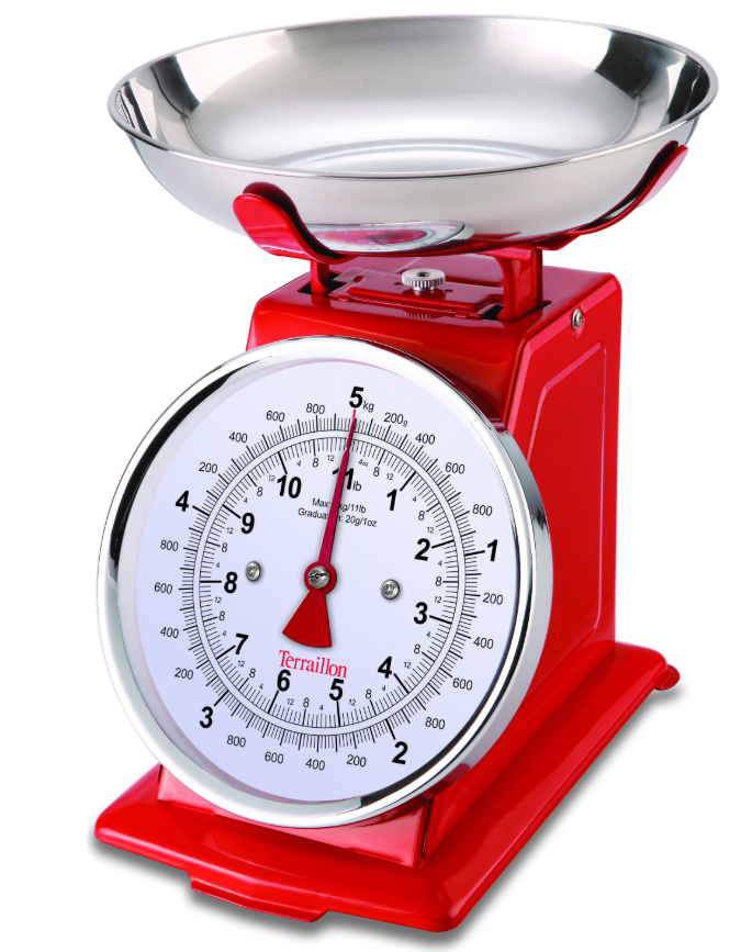 Terraillon Küchenwaage Trad 500 Rot (1 Stk)
