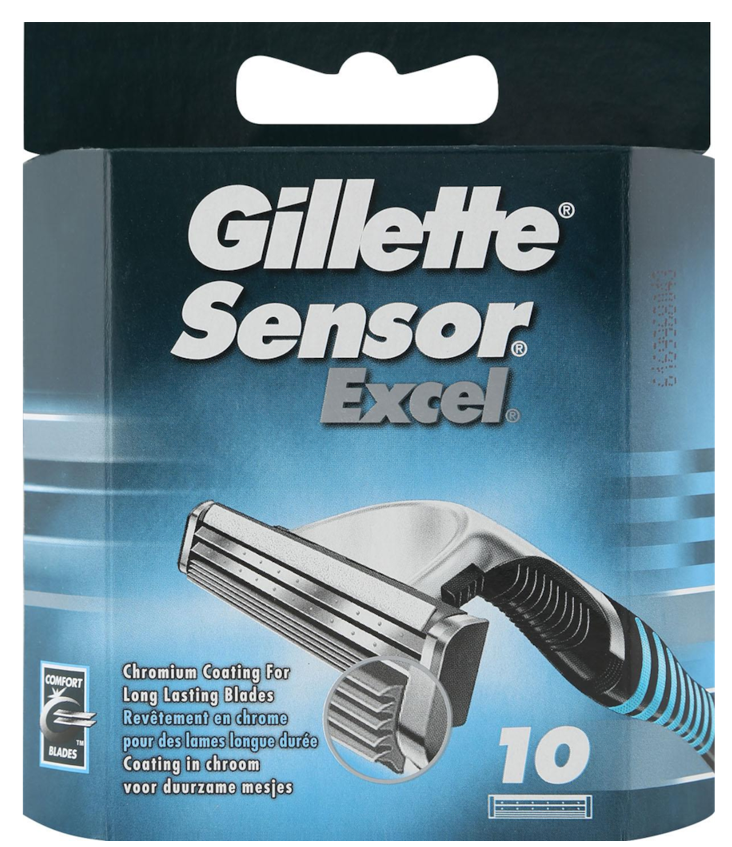 Gillette Sensor Excel Systemklingen (10 Stk)