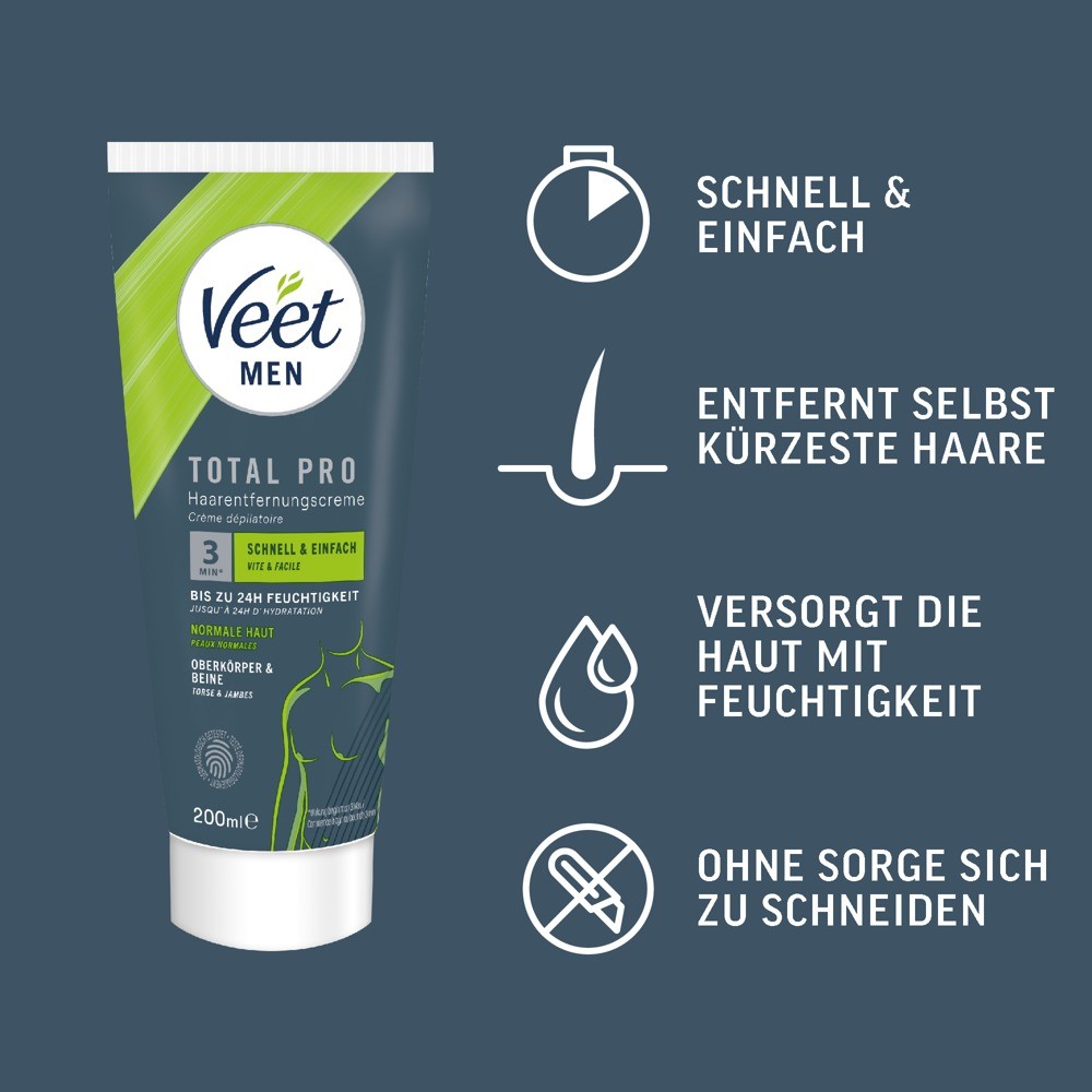 Veet for Men Haarentfernungscreme (200ml)