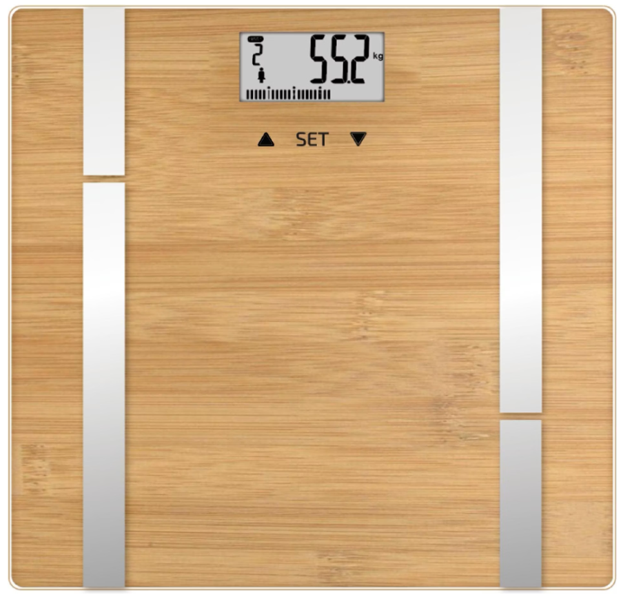 Terraillon Personenwaage Bamboo Fit (1 Stk)
