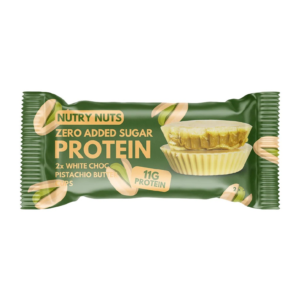 NUTRY NUTS White Chocolate Pistachio Butter Cups (2x21g)