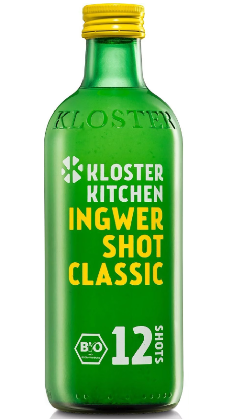 KLOSTER KITCHEN Ingwershot BIO Classic 12 Portionen (360ml)