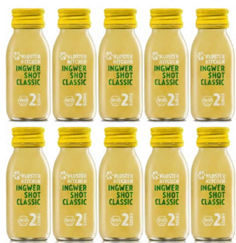 KLOSTER KITCHEN Ingwershot BIO Classic 2 Portionen (10x60ml)
