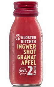 KLOSTER KITCHEN Ingwershot BIO Granatapfel 2 Portionen (60ml)