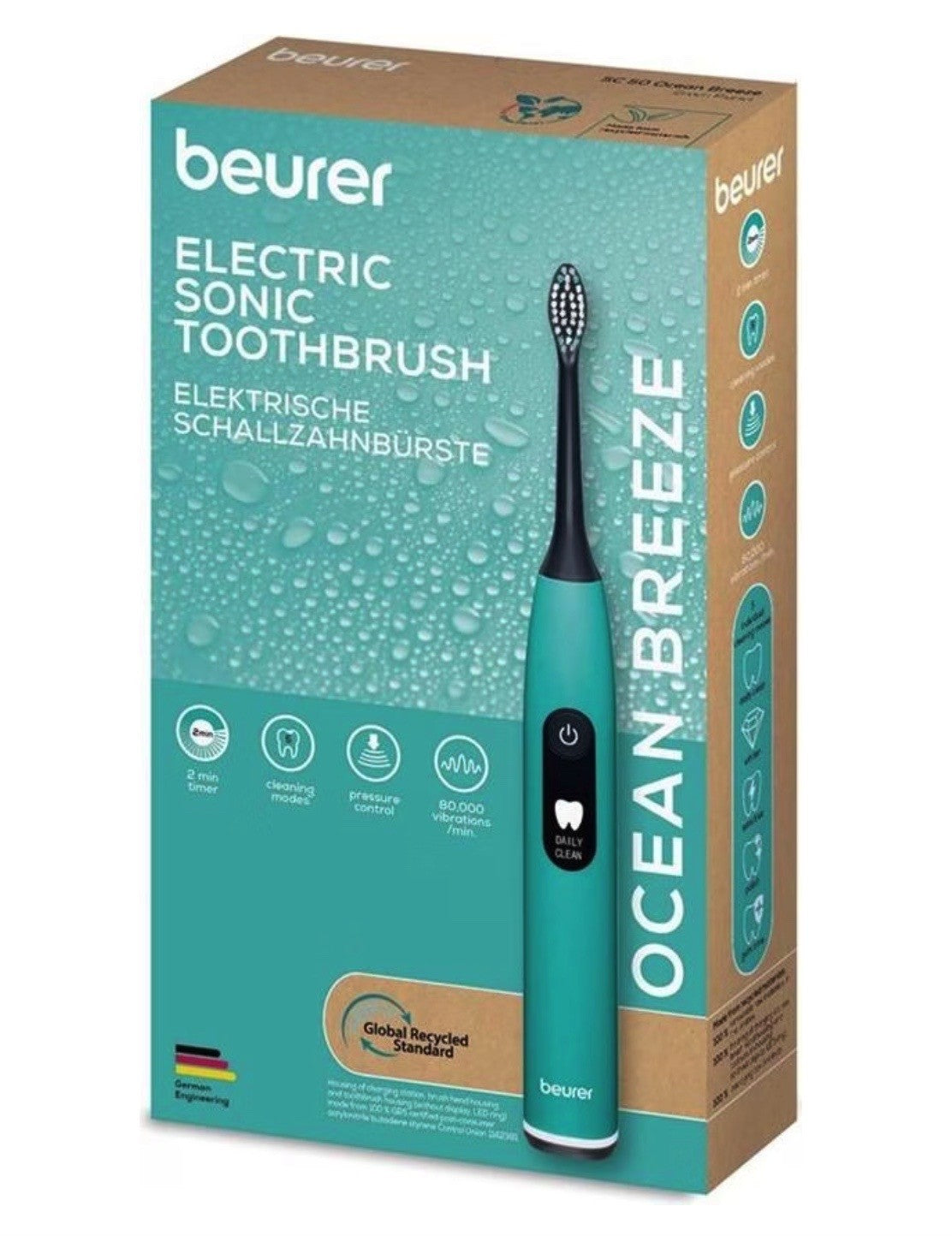 Beurer Elektronische Schallzahnbürste SC 50 Ocean Breeze GP (1 Stk)