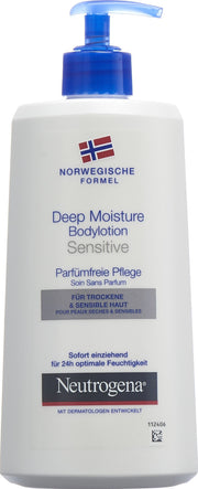 Neutrogena Body Lotion Deep Moisture Sensitive (400ml)