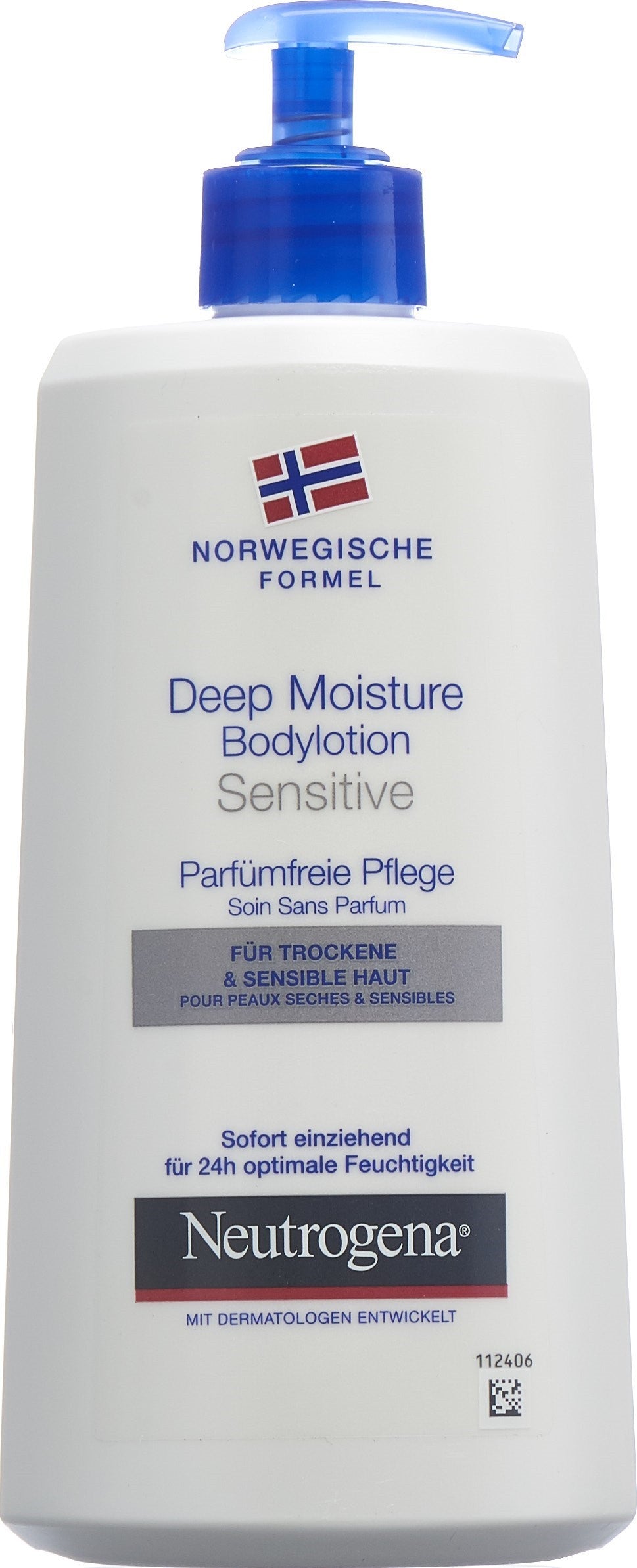 Neutrogena Body Lotion Deep Moisture Sensitive (400ml)