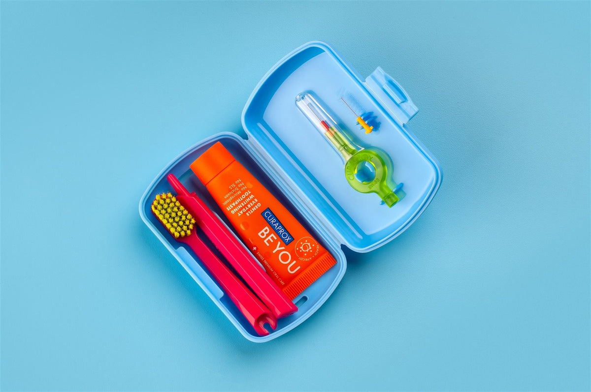 Curaprox Travel Set blau Box (1 Stk)