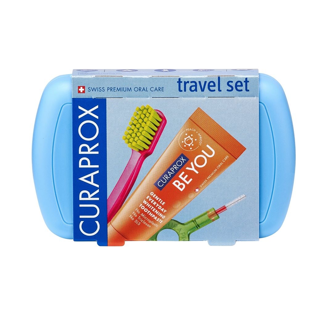 Curaprox Travel Set blau Box (1 Stk)