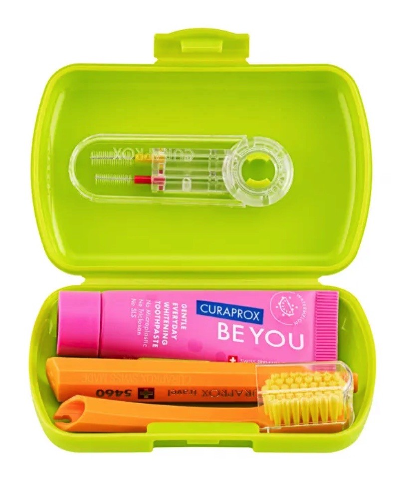 Curaprox Travel Set, grün (1 Stk)