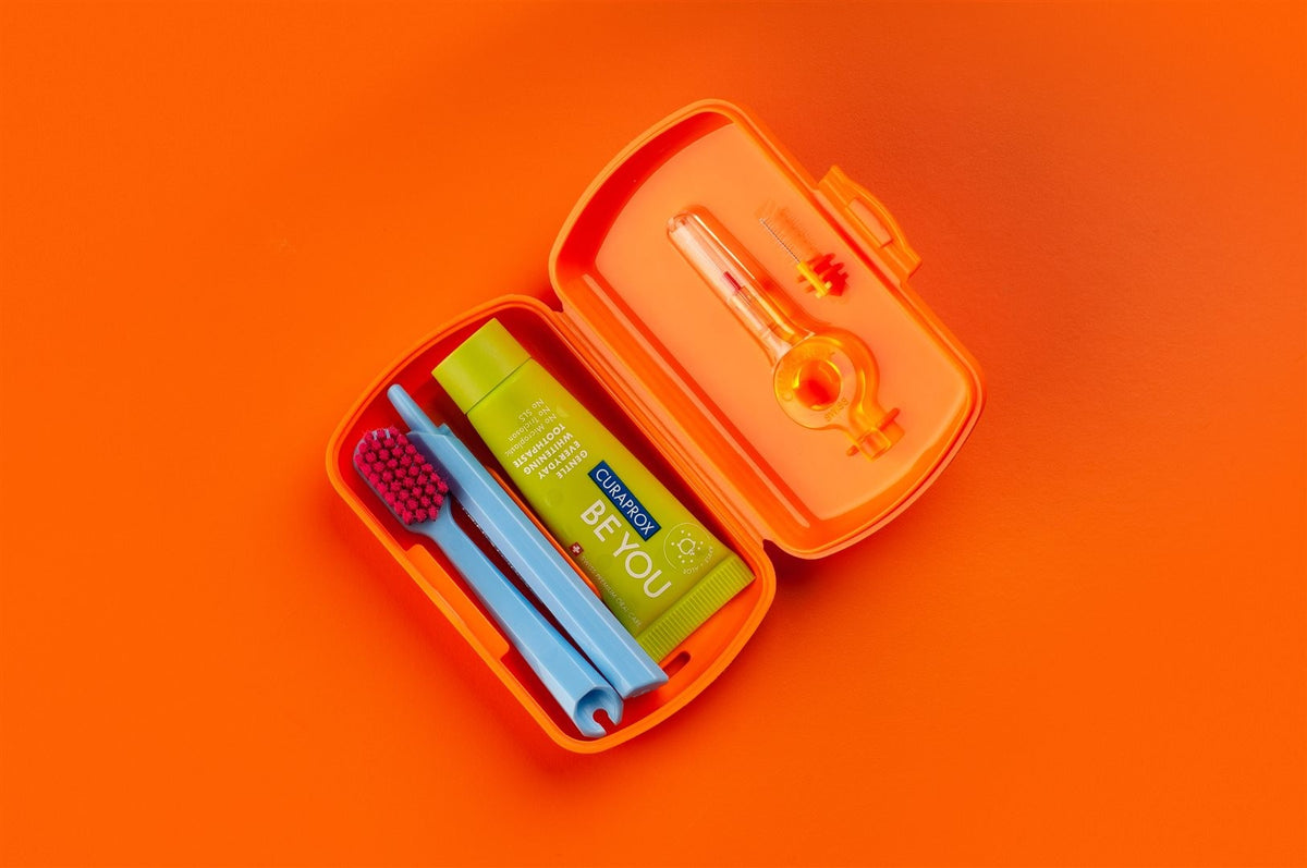 Curaprox Travel Set, orange (1 Stk)